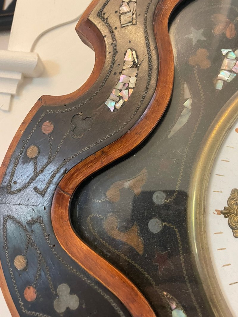 Antique Victorian Quality French Wall Clock - Image 10